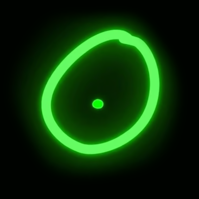 $TIT neon ring logo
